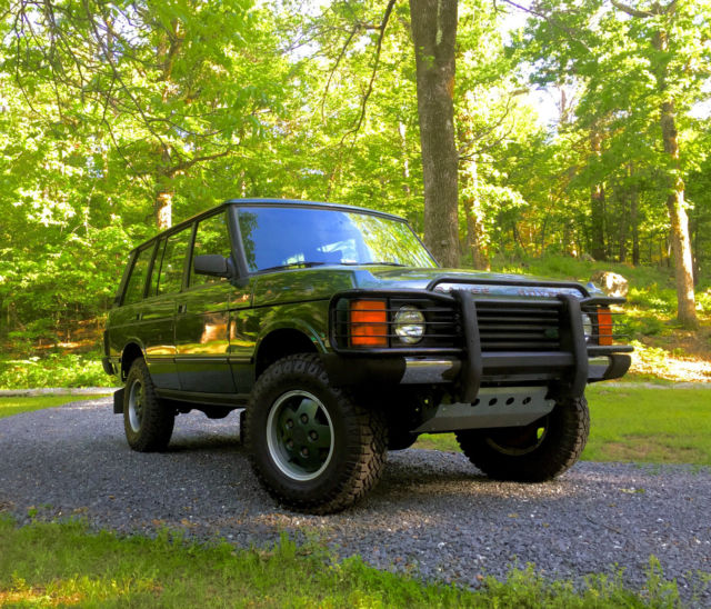 1993 Green Land Rover Range Rover SUV