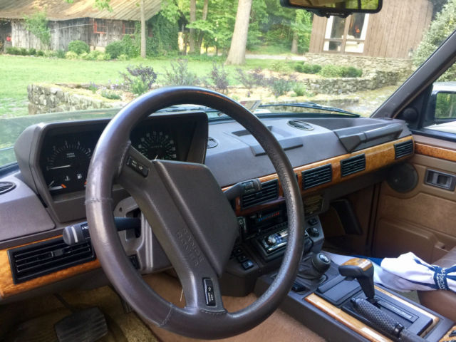 1993 Green Land Rover Range Rover SUV