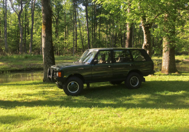 1993 Green Land Rover Range Rover SUV