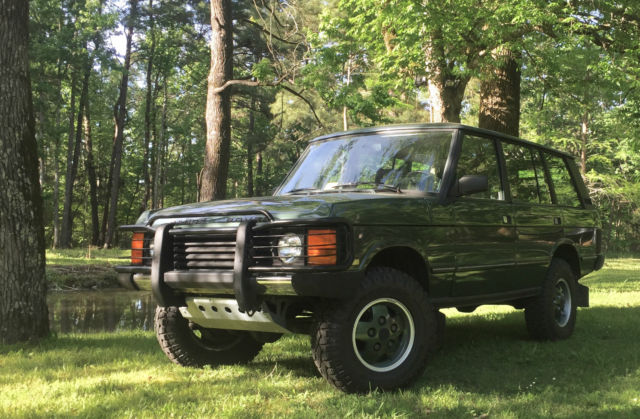 1993 Green Land Rover Range Rover SUV