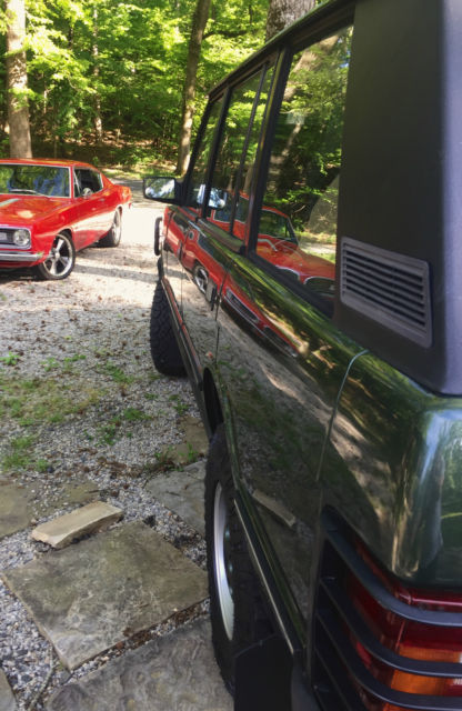 1993 Green Land Rover Range Rover SUV