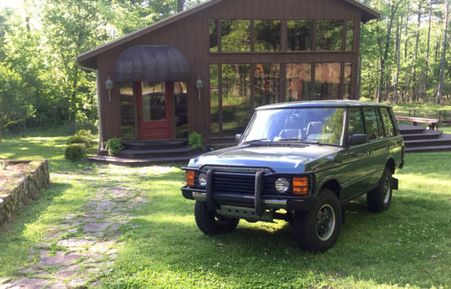 1993 Green Land Rover Range Rover SUV