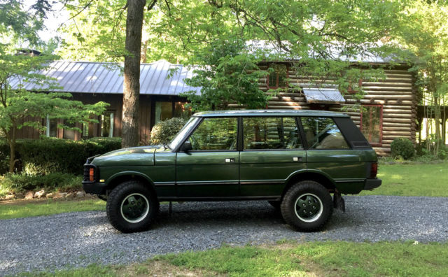 1993 Green Land Rover Range Rover SUV