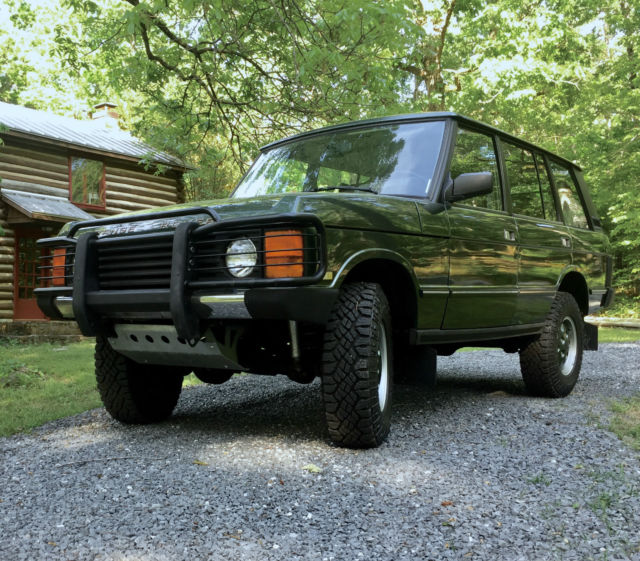 1993 Green Land Rover Range Rover SUV