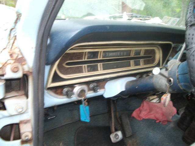 1972 Blue Ford F-100 Standard Cab Pickup