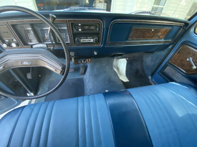 1979 Blue Ford F-350 Extended Cab Pickup