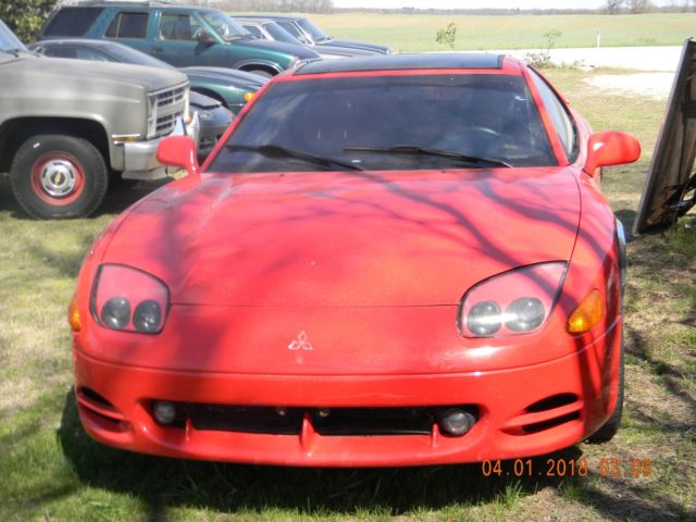 1994 Red Mitsubishi 3000GT Coupe
