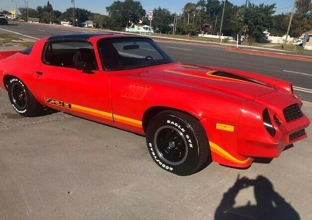 1979 Orange Chevrolet Camaro Coupe