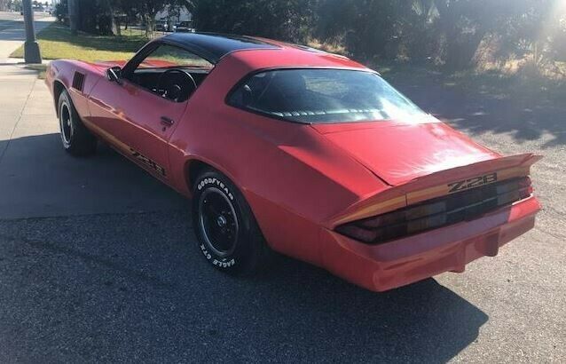 1979 Orange Chevrolet Camaro Coupe