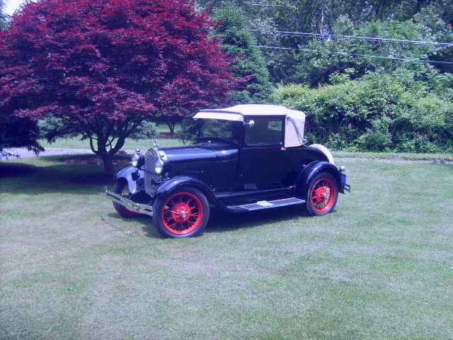 1929 Black Ford Model A
