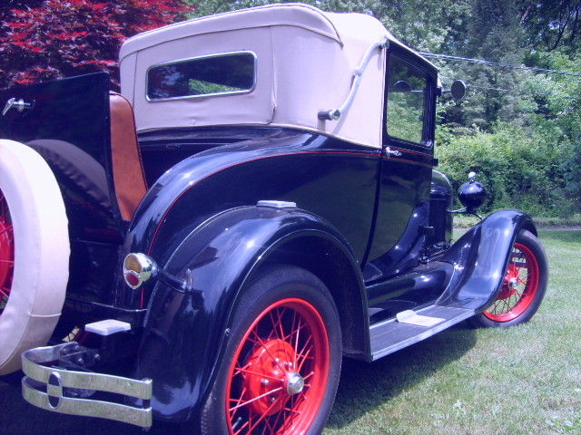 1929 Black Ford Model A