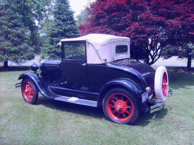 1929 Black Ford Model A