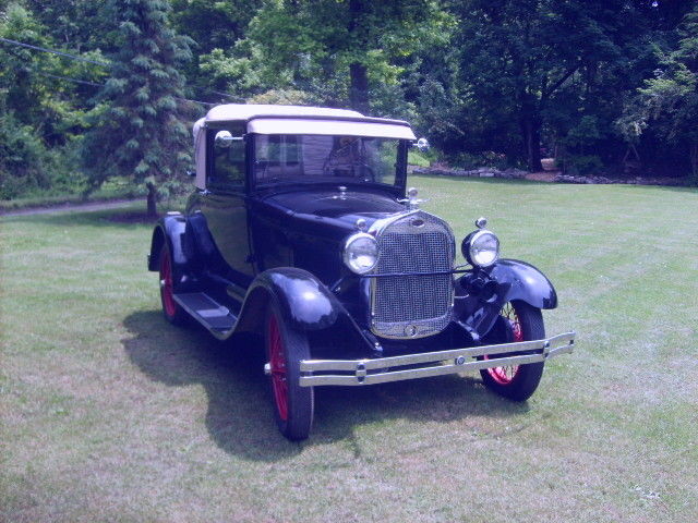 1929 Black Ford Model A