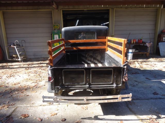 1931 Black Ford Model A pickup