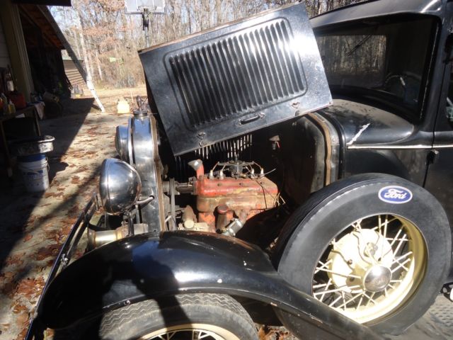 1931 Black Ford Model A pickup