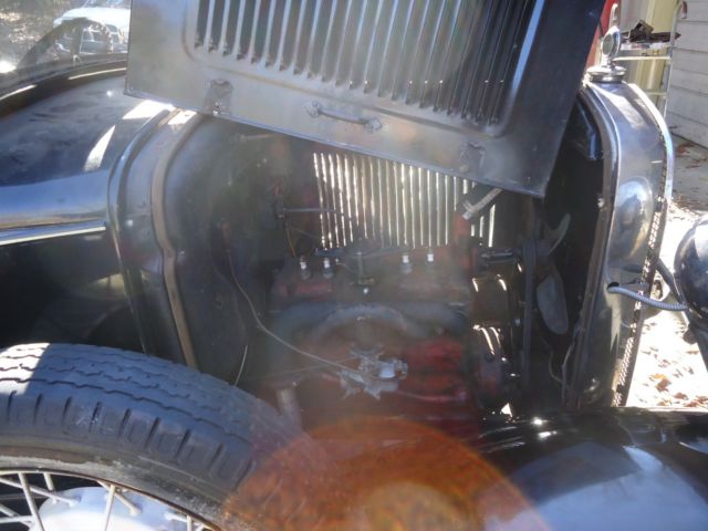 1931 Black Ford Model A pickup