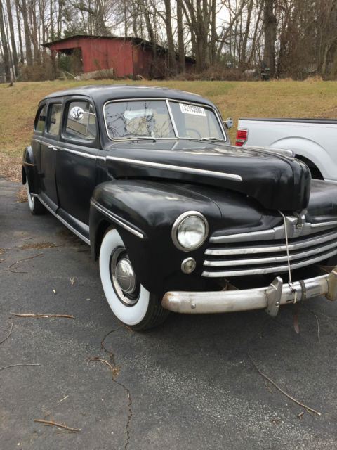 1948 Black Ford Other Hearse