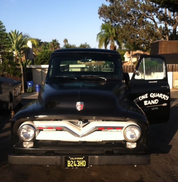 1955 Black Ford F-250