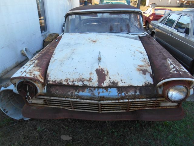 1957 Blue Ford Fairlane 2 door hardtope