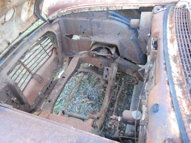 1957 Blue Ford Fairlane 2 door hardtope