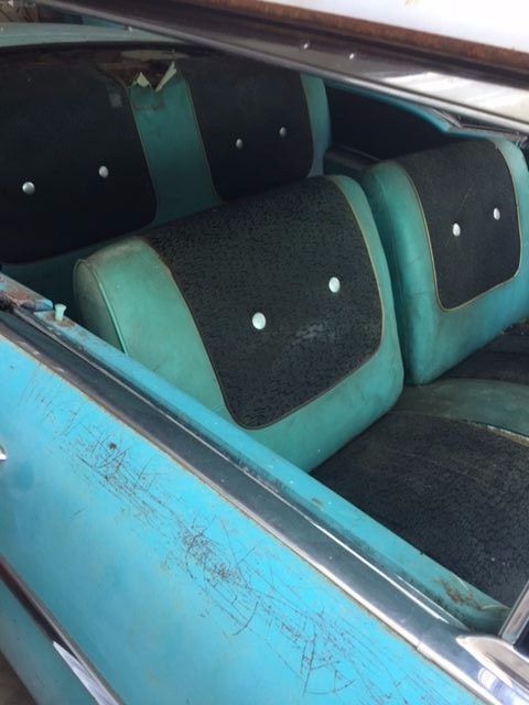 1957 Turquse Chevrolet Bel Air/150/210 Sport Coup