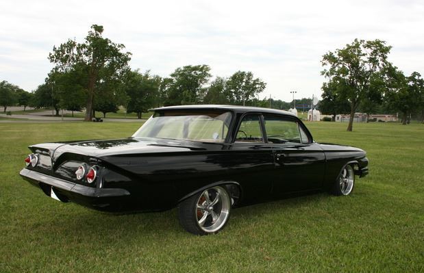 1961 Black Chevrolet Impala Coupe