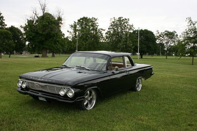 1961 Black Chevrolet Impala Coupe
