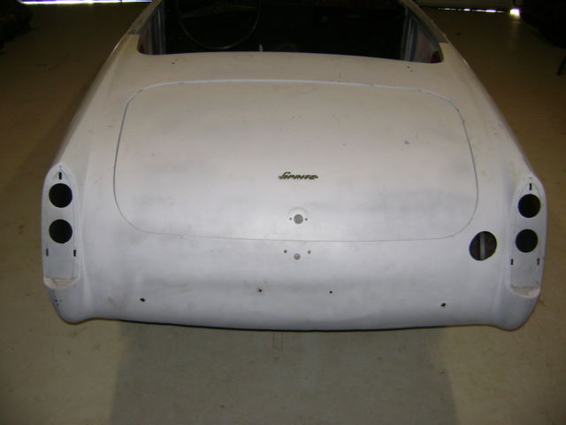 1961 Gray Austin Healey Sprite Convertible