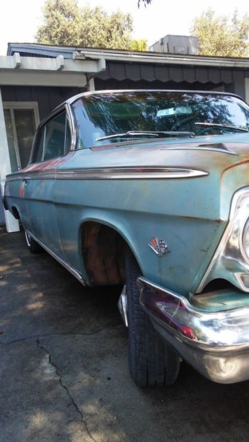 1962 Twilight turquoise paint code: 917 Chevrolet SS Coupe