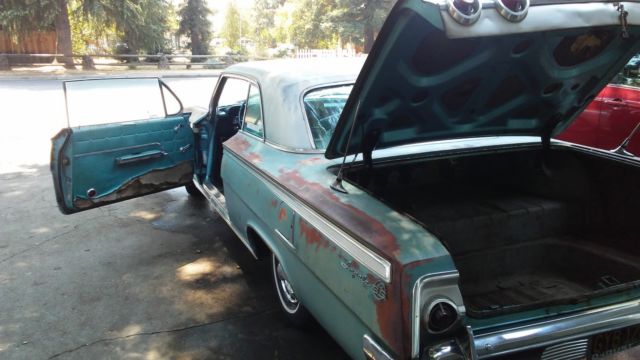 1962 Twilight turquoise paint code: 917 Chevrolet SS Coupe