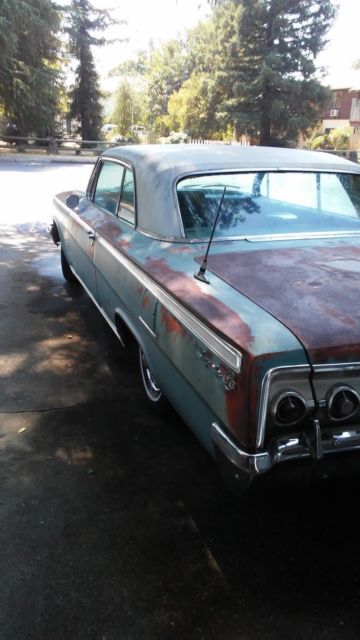 1962 Twilight turquoise paint code: 917 Chevrolet SS Coupe