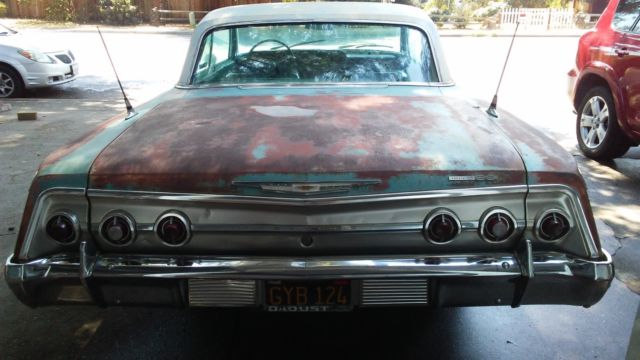 1962 Twilight turquoise paint code: 917 Chevrolet SS Coupe