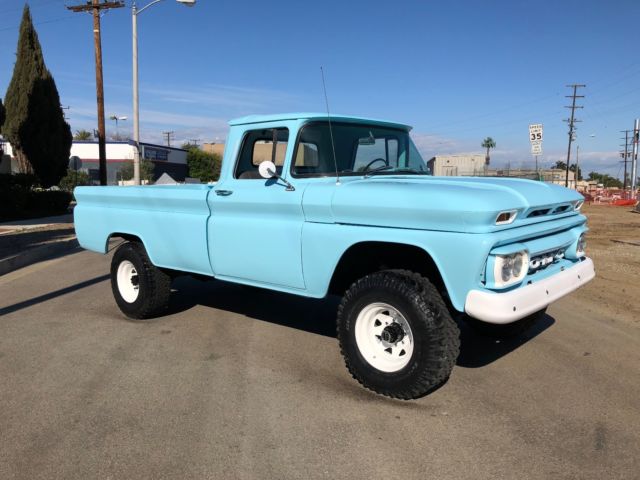 1962 Blue Chevrolet C/K Pickup 2500 Standard Cab Pickup