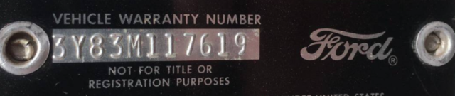 1963 Ford Thunderbird