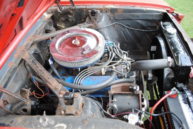 1964 Red Ford Mustang Coupe