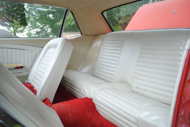 1964 Red Ford Mustang Coupe