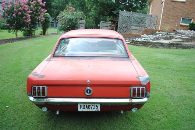 1964 Red Ford Mustang Coupe