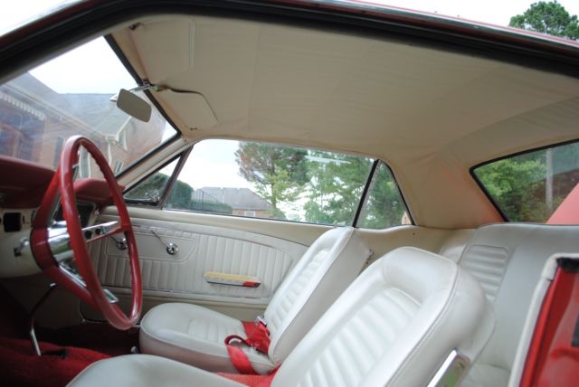 1964 Red Ford Mustang Coupe