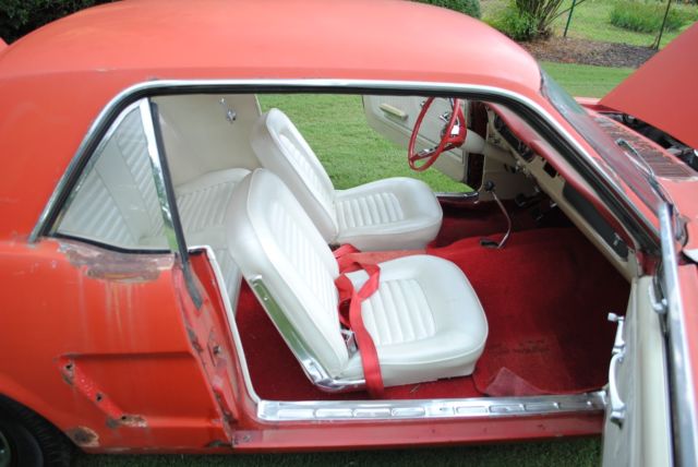 1964 Red Ford Mustang Coupe