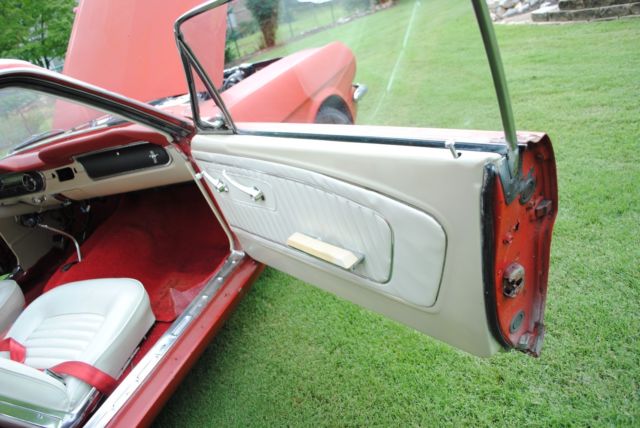 1964 Red Ford Mustang Coupe