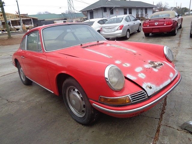 1966 Red Porsche 912 Coupe