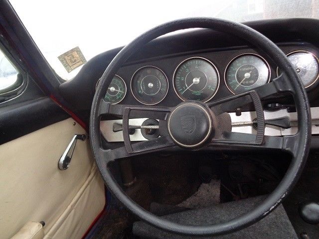 1966 Red Porsche 912 Coupe