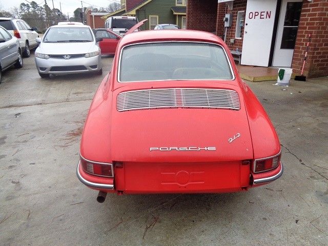 1966 Red Porsche 912 Coupe