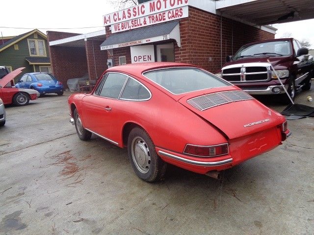 1966 Red Porsche 912 Coupe
