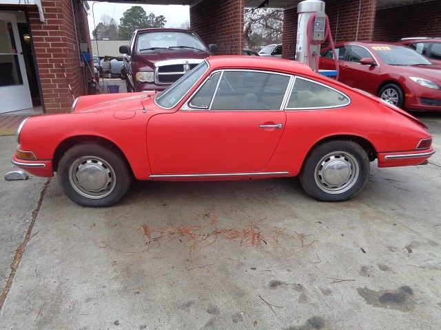 1966 Red Porsche 912 Coupe