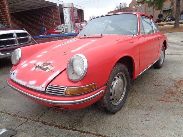 1966 Red Porsche 912 Coupe
