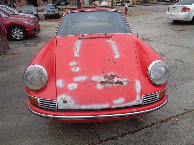 1966 Red Porsche 912 Coupe