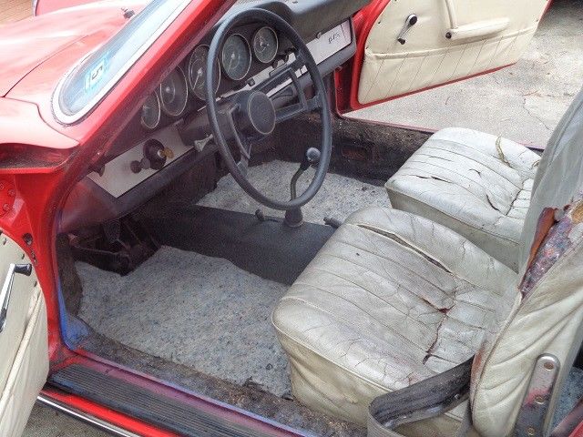 1966 Red Porsche 912 Coupe