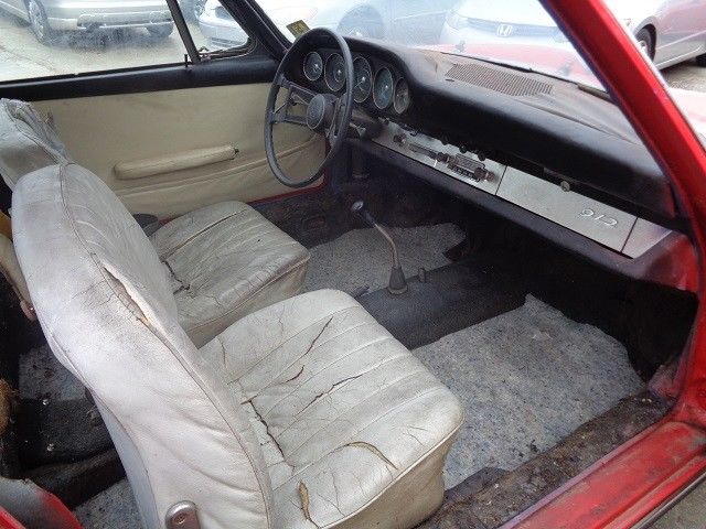 1966 Red Porsche 912 Coupe