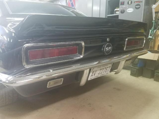 1967 Black Chevrolet Camaro Coupe